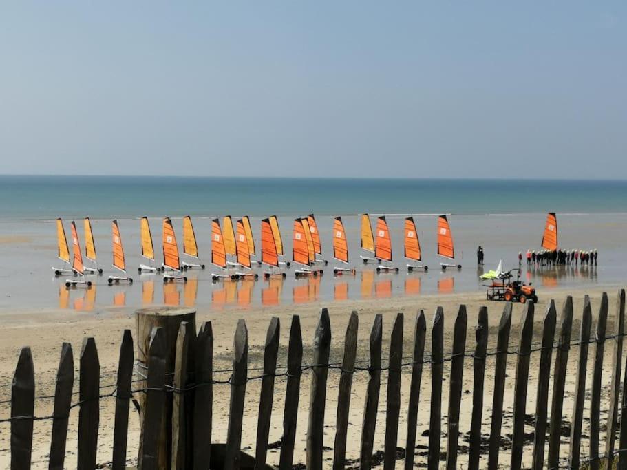 Les Ganivelles, Maison A 350 M De La Plage Bretteville-sur-Ay Luaran gambar