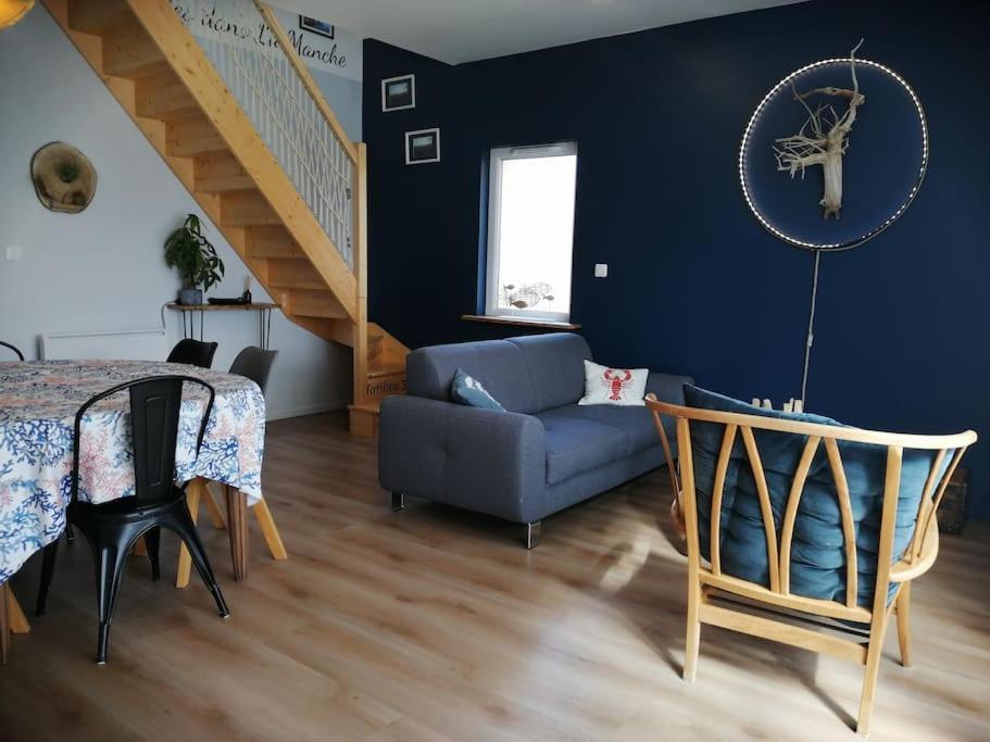 Les Ganivelles, Maison A 350 M De La Plage Bretteville-sur-Ay Luaran gambar